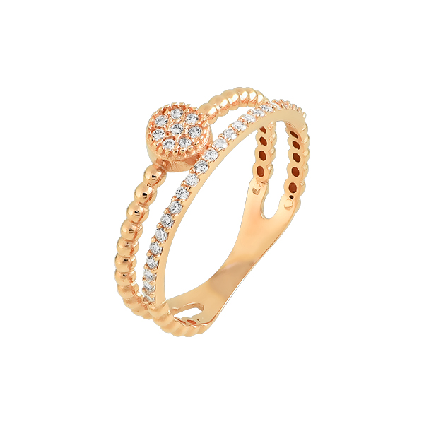 Кольцо 13156 Золото 585 средний вес 1,99 гр.