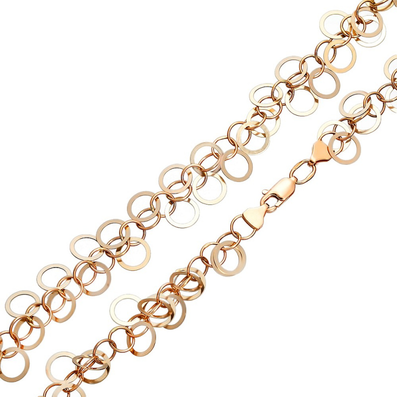 Цепь 6325 Золото 585 средний вес 13,26 гр.