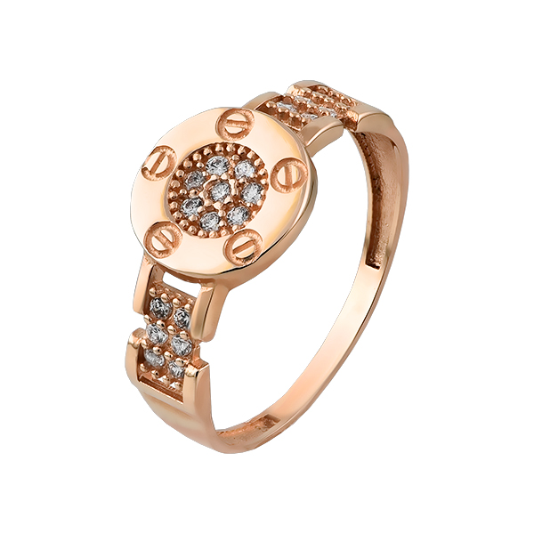 Кольцо 13158 Золото 585 средний вес 2,07 гр.