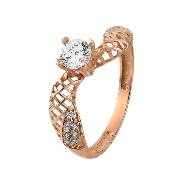 Кольцо 13154 Золото 585 средний вес 2,07 гр.